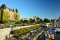 The inner harbor in Victoria,B.C.