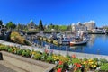 Victoria Inner Harbour in Morning Light, Vancouver Island, British Columbia Royalty Free Stock Photo