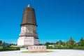 Daming Pagoda (Damingta) at Site of the middle capital of the Liao dynasty in Ningcheng, Chifeng, Inner Mongolia, China.