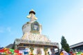 Pagoda at Xilitu Zhao Temple(Shiretu Juu). a famous historic site in Hohhot, Inner Mongolia, China.