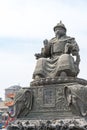 Statue of Altan Khan (Alatan Khan) in the Dazhao Lamasery. a famous historic site in Hohhot, Inner Mongolia, China. Royalty Free Stock Photo