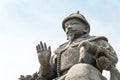 Statue of Altan Khan (Alatan Khan) in the Dazhao Lamasery. a famous historic site in Hohhot, Inner Mongolia, China. Royalty Free Stock Photo