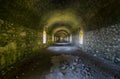 The inner of Monteratti Ratti Fort in Genoa, Italy