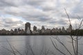 Inner New York skyline viewed from Central Park Royalty Free Stock Photo