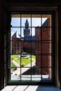 Inner Peace Palace court and the polar bears fountain Royalty Free Stock Photo