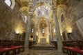 Inner of San Cataldo church in Palermo, Sicily, Italy Royalty Free Stock Photo