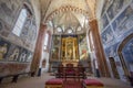 Inner of Sant\'Antonio of Ranverso\' s Abbey in Buttigliera Alta, province of Turin,