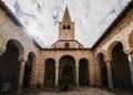 Inner space of the Basilica of Porec, Croatia