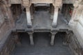 Inner view of Adalaj Ni Vav (Stepwell), or Rudabai Stepwell. Built in 1498 Five stories deep. Adalaj, Gujarat