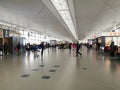 Inner view in Nanjing Lukou Airport