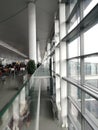 Inner view in Nnajing Lukou Airport