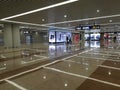 Inner view with a special details Corner in pudong airport