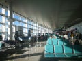 The inner view of Yantai Airport