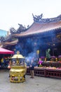 Lungshan Temple in downtown Taipei