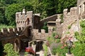 Inner yard of old castle