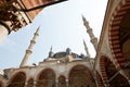 Inner yard of Selimie mosque Royalty Free Stock Photo