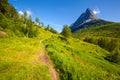 Innerdalen valley beautiful hiking destination, Norway Royalty Free Stock Photo