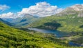 Innerdalsvatna Lake. Innerdalen mountain valley of Norway Royalty Free Stock Photo