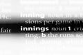 innings Royalty Free Stock Photo