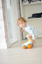 Innocent child playing Royalty Free Stock Photo