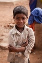 Innocent happy indian child