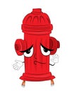 Innocent hydrant cartoon