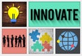 Innovate Invention Innovation Development Vision Concept Royalty Free Stock Photo