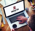 Innovation Creative Design Ideas Imagination Concept Royalty Free Stock Photo