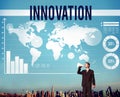 Innovation Creativity Ideas Invention Mission Concept Royalty Free Stock Photo