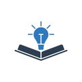 Innovation Icon - Knowledge Icon Royalty Free Stock Photo