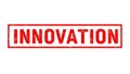 Innovation stamp Royalty Free Stock Photo