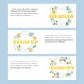 Innovation, Start up and Business Strategy concept