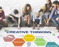 Innovation Strategy Creativity Brainstorming Concept Royalty Free Stock Photo