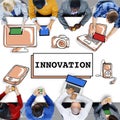 Innovation Technology Be Creative Futuristic Concept Royalty Free Stock Photo