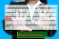 Innovation Virtual Keyboard Royalty Free Stock Photo