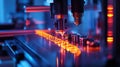 Innovative automated production line manufacturing electronic components