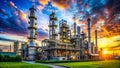 Innovative Carbon Capture Technology Sleek Towers and Advanced Solutions for a Sustainable Future Royalty Free Stock Photo