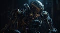 Futuristic AI Robot with Precision & Speed Powered by ChatGPT Algorithms
