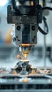 Innovative 3D Printing Technology for Precision Industrial Component Manufacturing Royalty Free Stock Photo