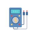 Innovative Analog Multimeter Vector Icon