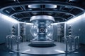 innovative fusion drive in a testing chamber