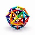 Innovative Geometrical Ball With Constructivist Roots Royalty Free Stock Photo