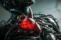 Innovative Robot Heart Design with Advanced Mechanical Elements