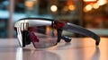 Innovative smart glasses designed for augmented reality applications in modern environments