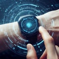 Innovative Smart Watches with Combining artificial intelligence ai generated