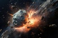 innovative space refinery processing asteroid materials