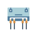 Innovative Voltage Regulator Design Icon Royalty Free Stock Photo