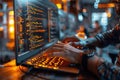 Innovators: Programmers actively develop code for a cutting-edge application as part of a project