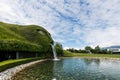 Swarovski Kristallweltem en Wattens, ubicado en los alrededores de Innsbruck, Austria Royalty Free Stock Photo