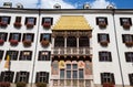 View of the Antique building Golden Roof Innsbruck, Tyrol, Austria